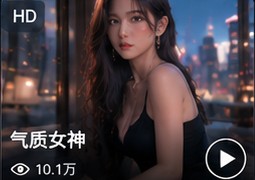 巨乳美女气质女神写真
